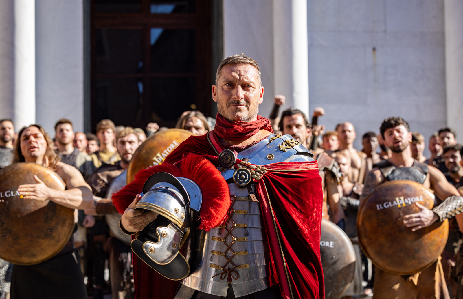 Il re di Roma a Lucca Comics & Games 2024 per la grande parata de Il Gladiatore II